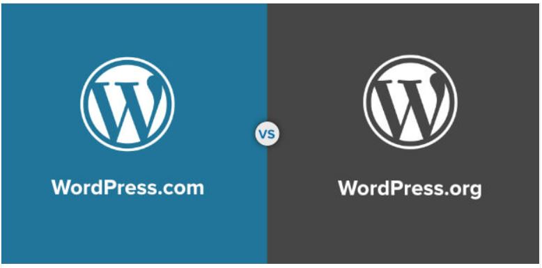 WordPress com vs org